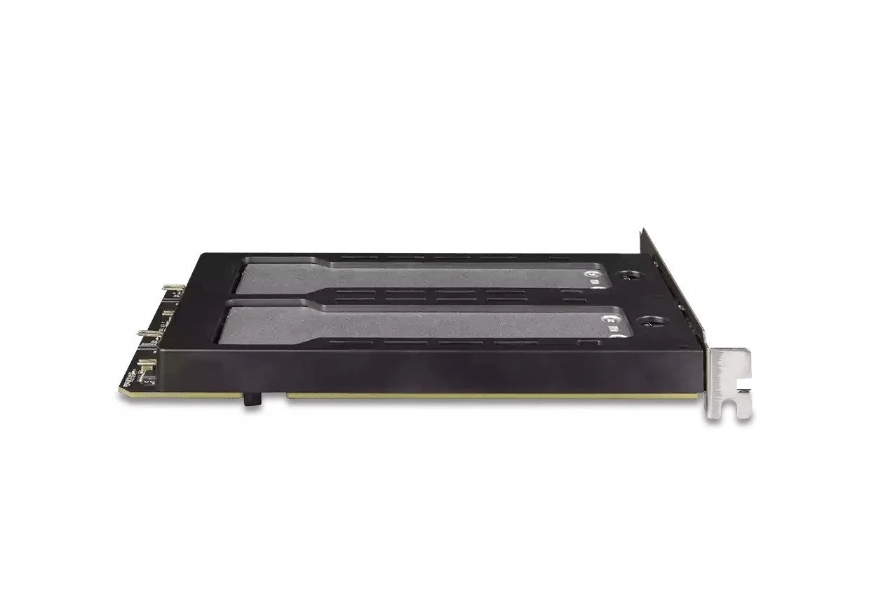 Icy Dock ToughArmor 2x M.2 NVME to PCIe 4.0 x8 card bifurcation w/tra