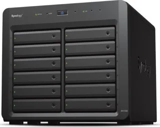 Kieszeń Synology Synology DX1222 obudowa do dysków twardych Obudowa HDD/SSD Czarny 2.5/3.5"