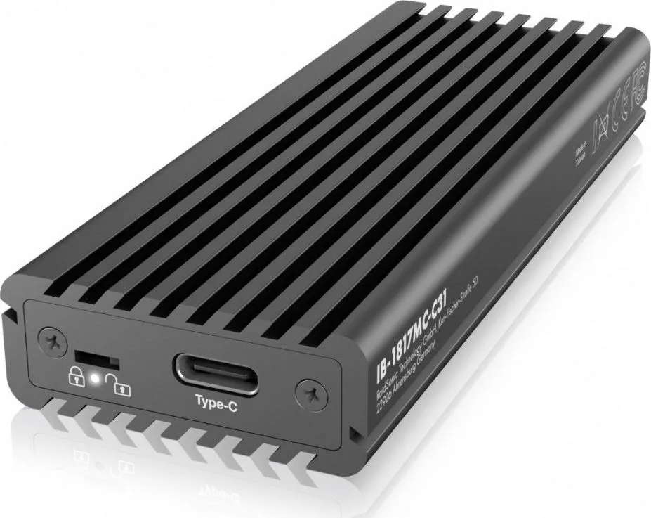 Kieszeń Icy Box USB-C - M.2 NVMe / M.2 SATA (IB-1817MC-C31)