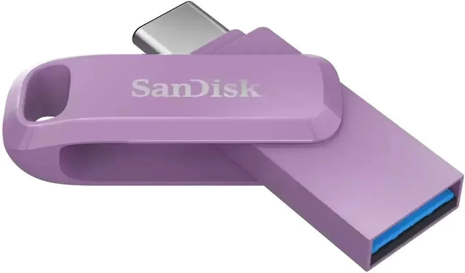 Pendrive SanDisk SanDisk Flash Disk 128GB Ultra Dual Drive Go, USB-C 3.2, Fialová
