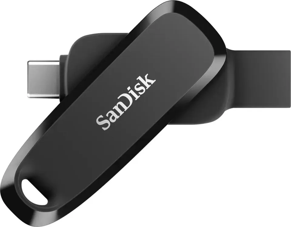 Pendrive SanDisk SanDisk Phone - USB-Flash-Laufwerk - 128 GB - USB 3.2 Gen 1 / USB-C - Schwarz