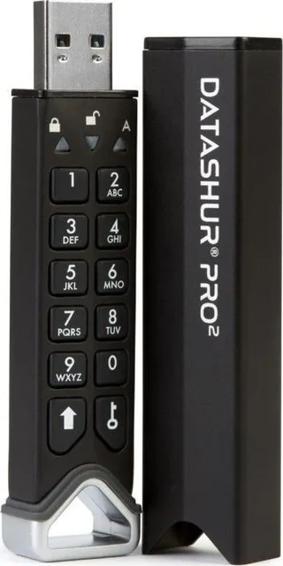 iStorage datAshur PRO2 pamięć USB 512 GB USB Typu-A 3.2 Gen 1 (3.1 Gen 1) Czarny