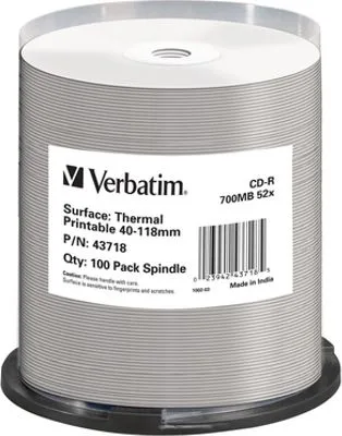 Verbatim CD-R 700 MB 52x 50 sztuk (43438)