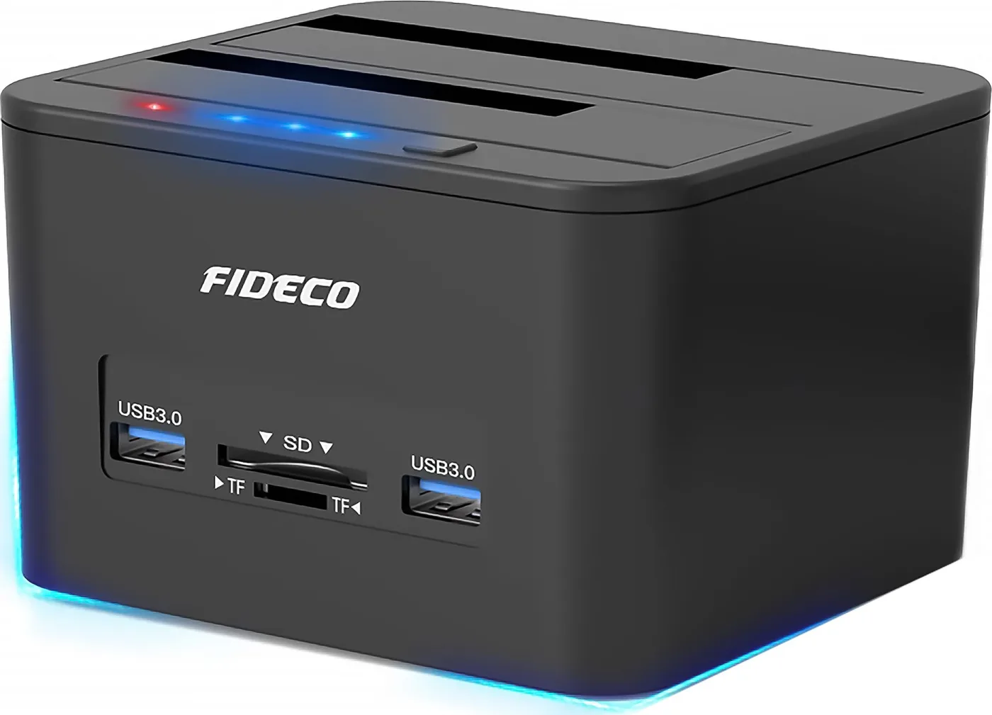 Stacja dokująca Fideco 2x 2.5"/3.5" SATA - USB 3.2 Gen 1 (YPZ04-S2HC)