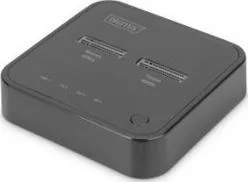 Stacja dokująca Digitus do dysków SSD M.2 NVMe z funkcją klonowania offline czarny (DA-71545)
