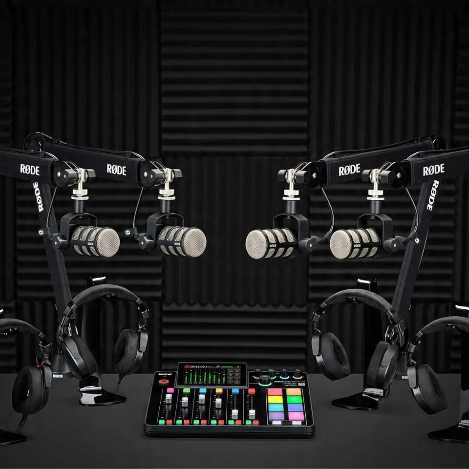 RODE Ultimate Podcaster Bundle Colors - Zestaw z kolorowymi kablami