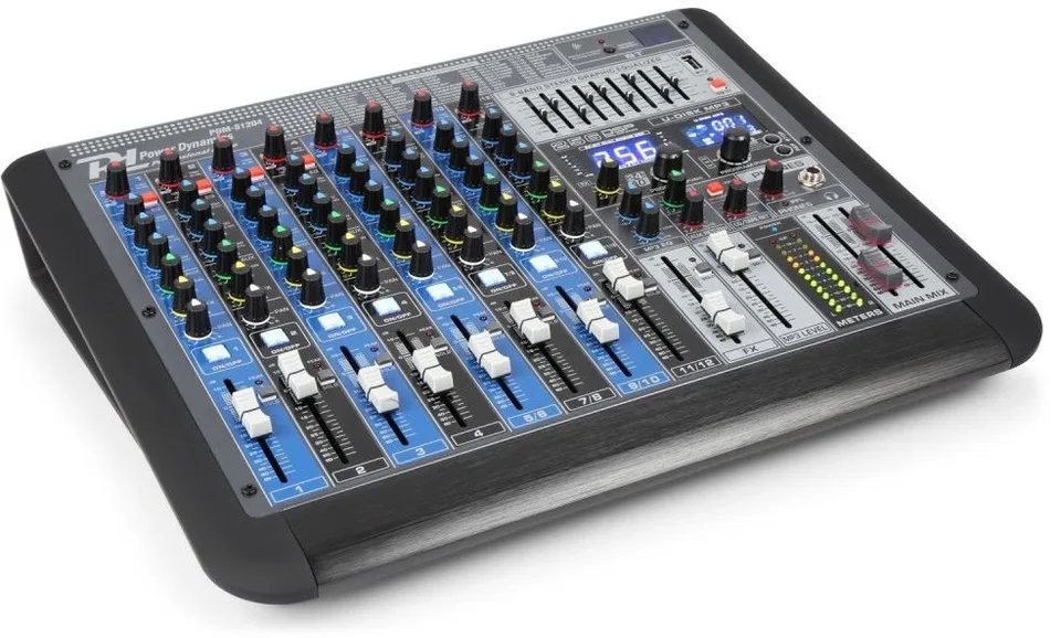 Mikser 12- kanałowy PDM-S1204 Power Dynamics one size