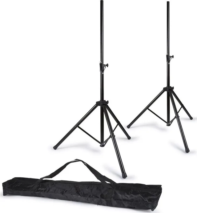 Fonestar Fonestar RS-505-2 - Para statywów pod głośniki z otworem montażowym 35mm, wysokość 115-175cm, udźwig 50kg. Torba transp