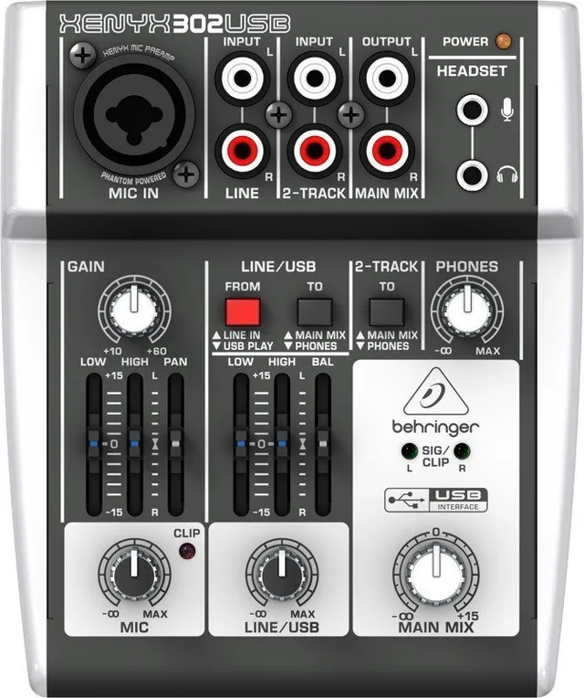 Behringer Behringer 302USB - Mikser audio