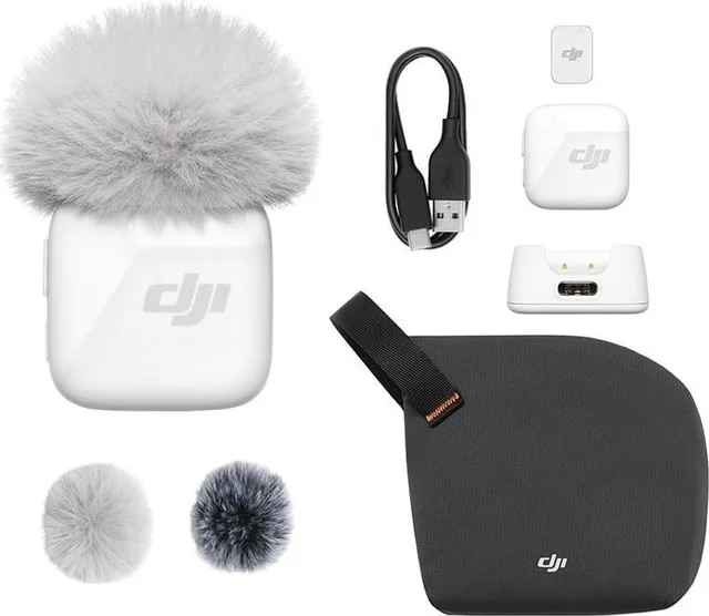 DJI Nadajnik mikrofonowy DJI Mic Mini (Arctic White)