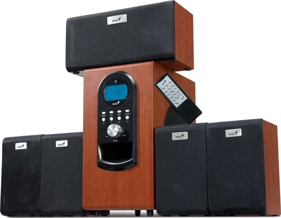 Głośniki komputerowe Genius SW-HF5.1 6000 Ver. II (31730018400)