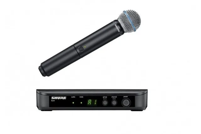 Shure BLX24E/B58-H8E - bezprzewodowy system wokalny z mikrofonem Beta 58A