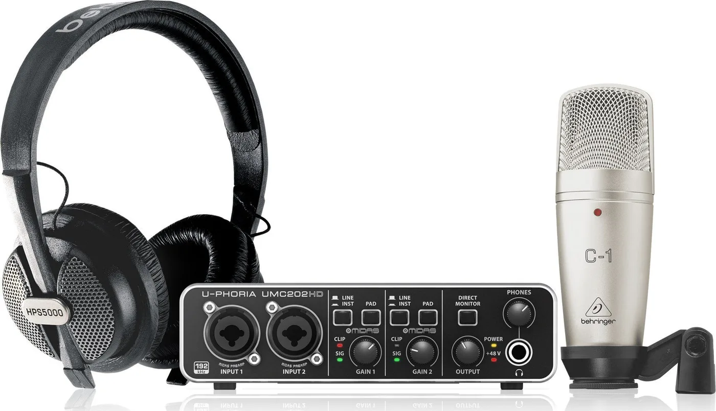 Mikrofon Behringer Behringer U-PHORIA STUDIO PRO - Zestaw do homerecordingu