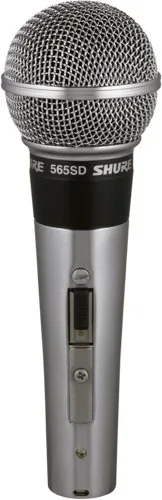 Shure Microphone 565SD-LC 565SDLC XLR silver-black silverblack (565SD-LC)