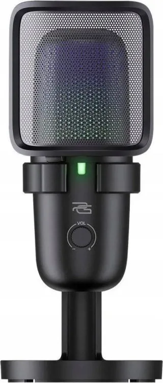 Mikrofon Pojemnościowy Gamingowy Studyjny 24bit 96khz Na Usb-c Rgb Statyw / Gmmc00022401 / Micro