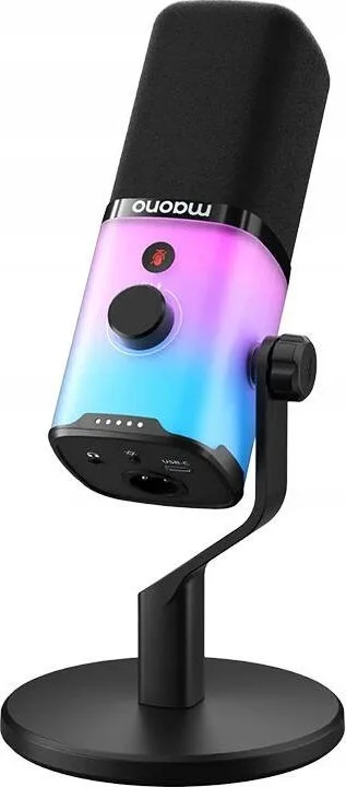 Mikrofon Maono Mikrofon Maono PD100X RGB (czarny)