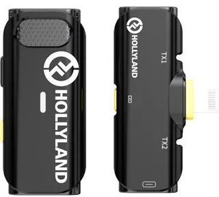 Hollyland Lark C1 Solo iOS wireless microphone system, black