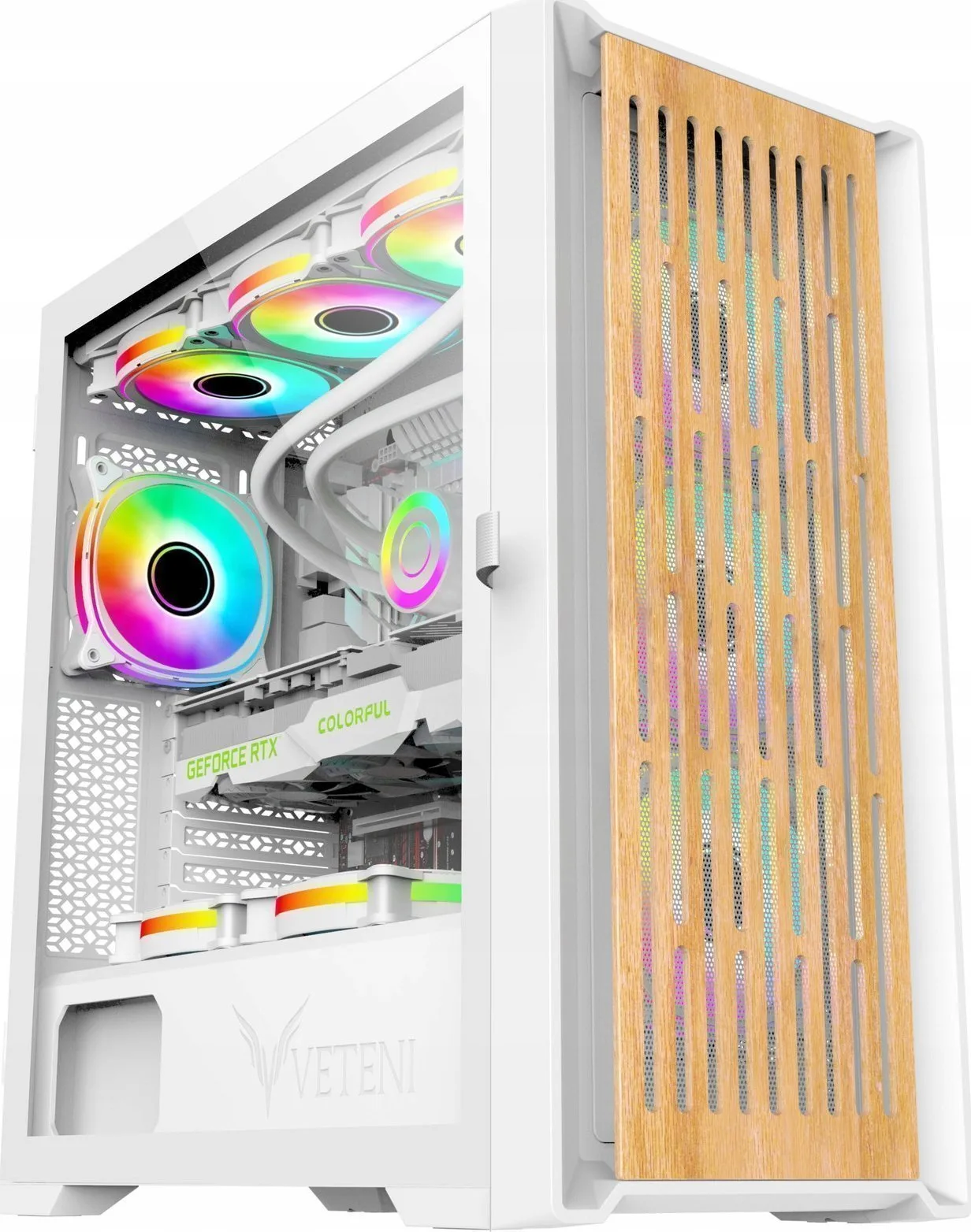 Komputer Game X G700 White, Ryzen 9 5950X, 32 GB, Radeon RX 7600, 1 TB M.2 PCIe Windows 11 Home