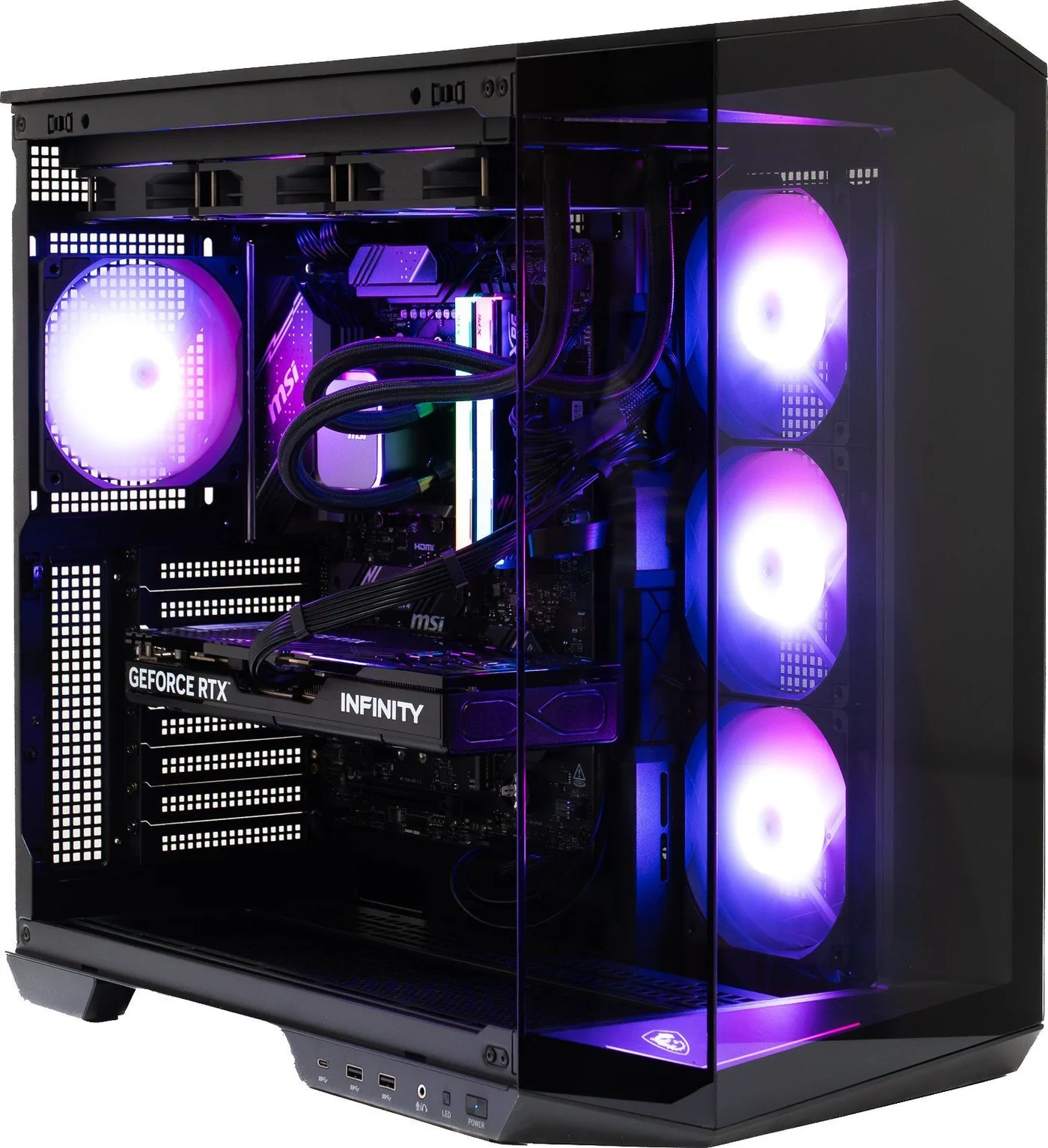 Komputer Game X G700, Ryzen 5 8500G, 32 GB, RTX 4060 Ti, 1 TB M.2 PCIe
