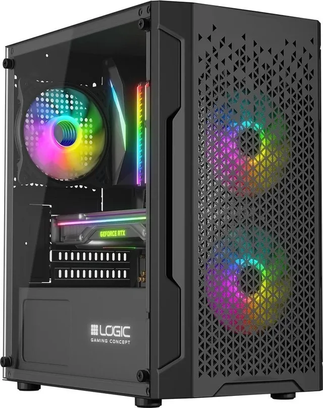 Komputer FingerIT Komputer Core i5-14400F, 32 GB RAM, RTX 5060, 1 TB M.2 PCIe, Windows 11 Home Trial Aramis ARGB