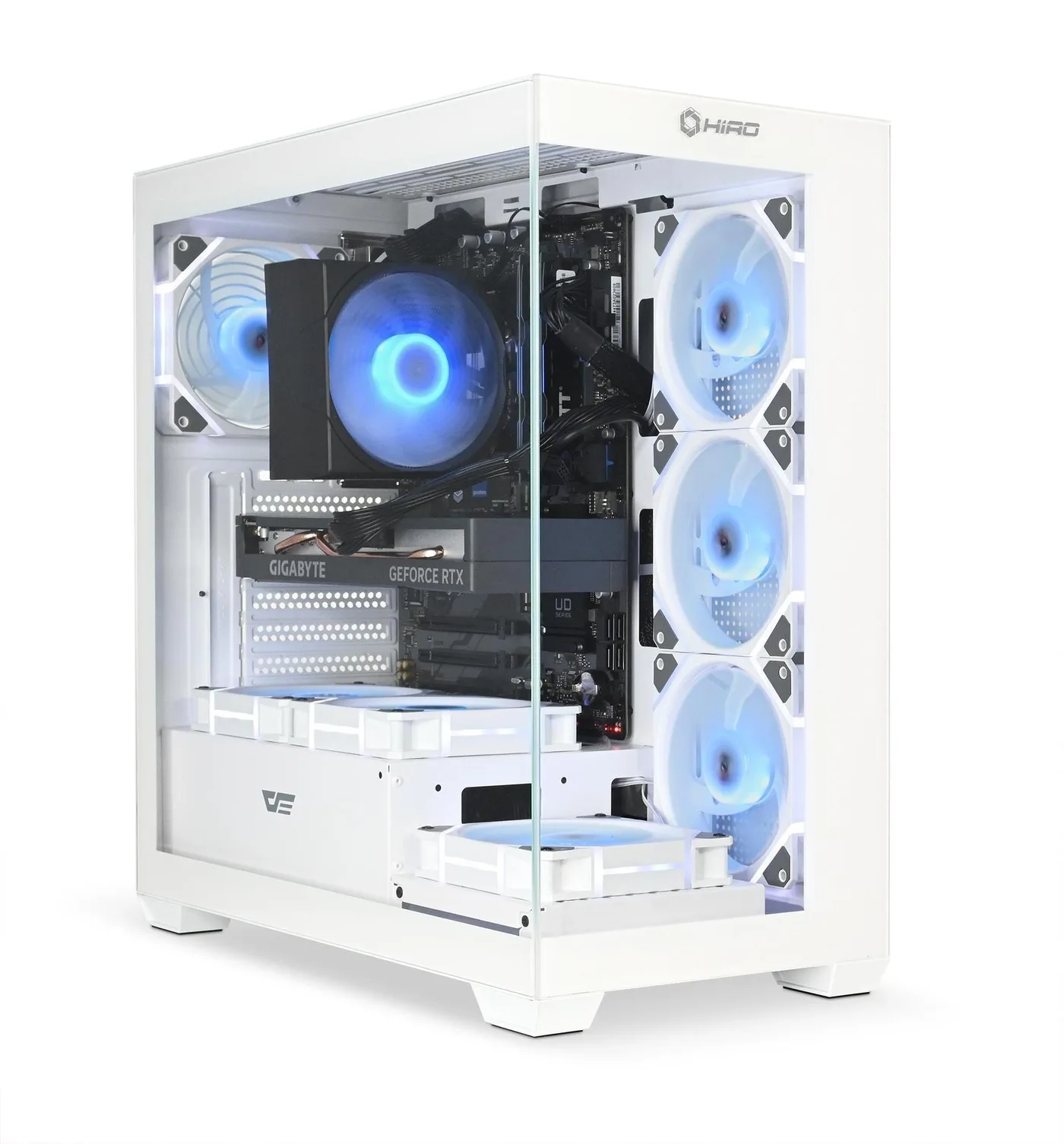 Komputer HIRO Subzero Intel i5 14400F, RTX 5060Ti 16GB, 32GB RAM, 1TB SSD, WIFI, W11H