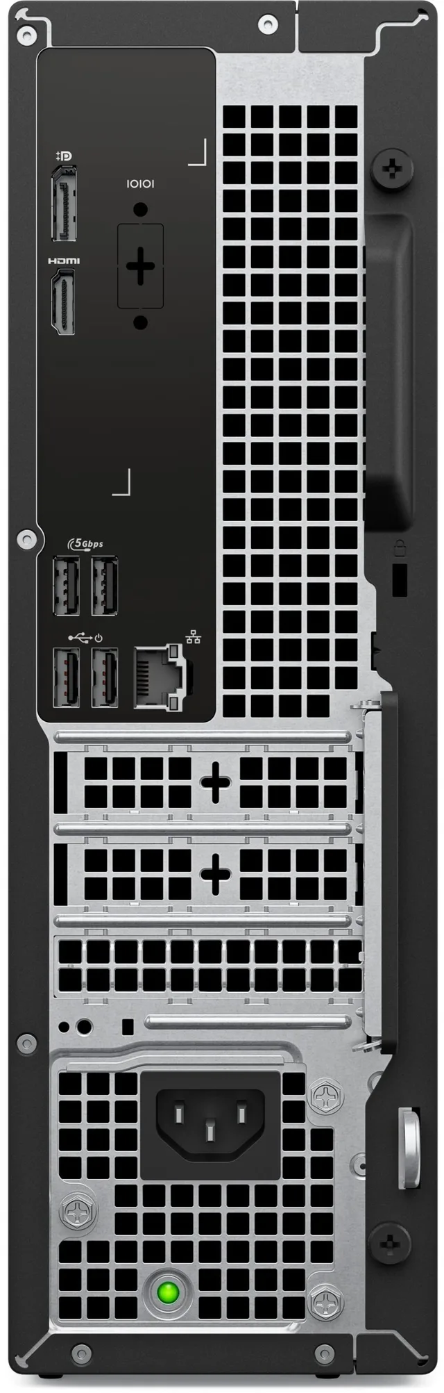 DELL PC Slim ECS1250/180W/I5-14400/8GB/512GB SSD/Intel UHD/WLAN/Kb/Mouse/W11 Pro/3Y PS NBD