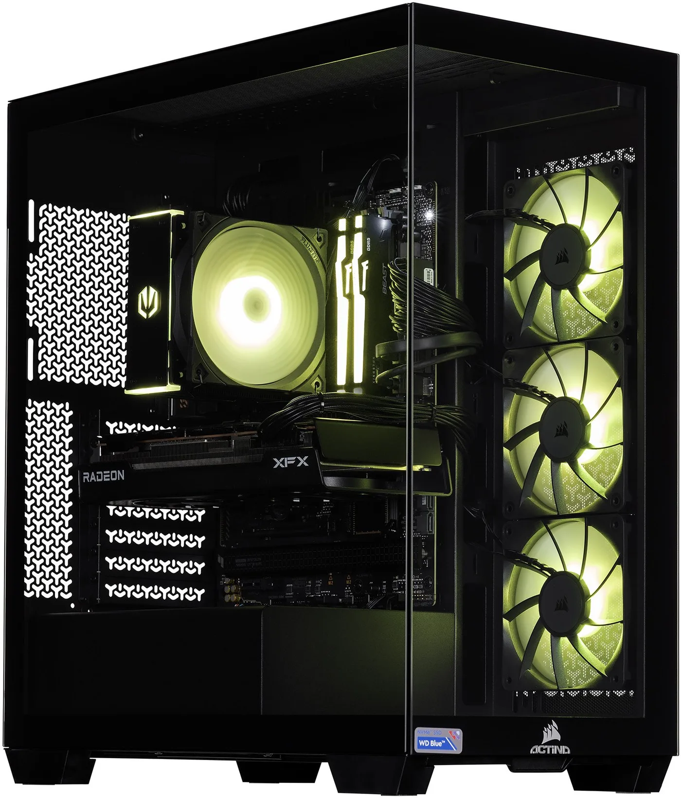 Actina iCUE 8700F/32GB/1TB/RX7700XT/750W