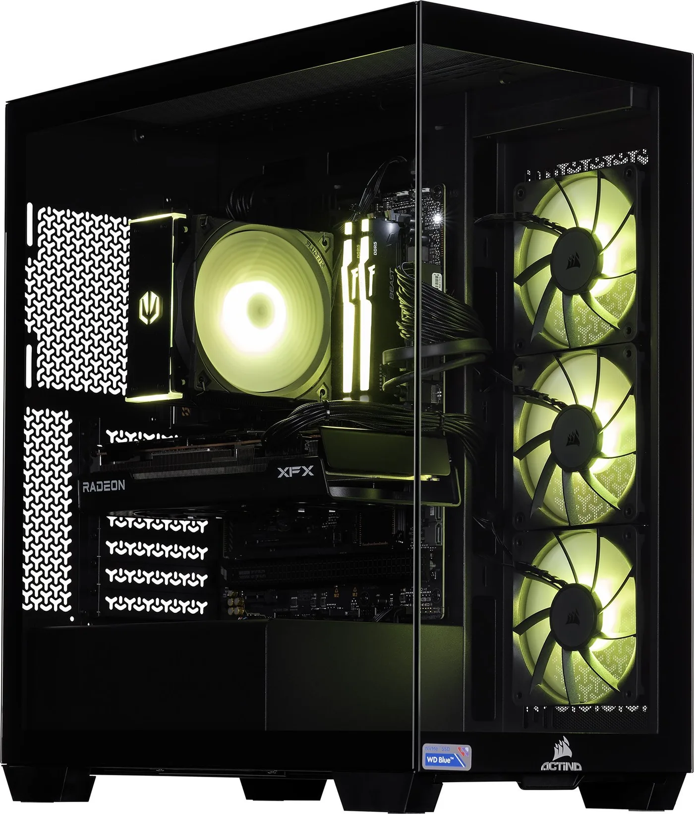 Actina iCUE 7500F/32GB/1TB/RX7800XT/750W