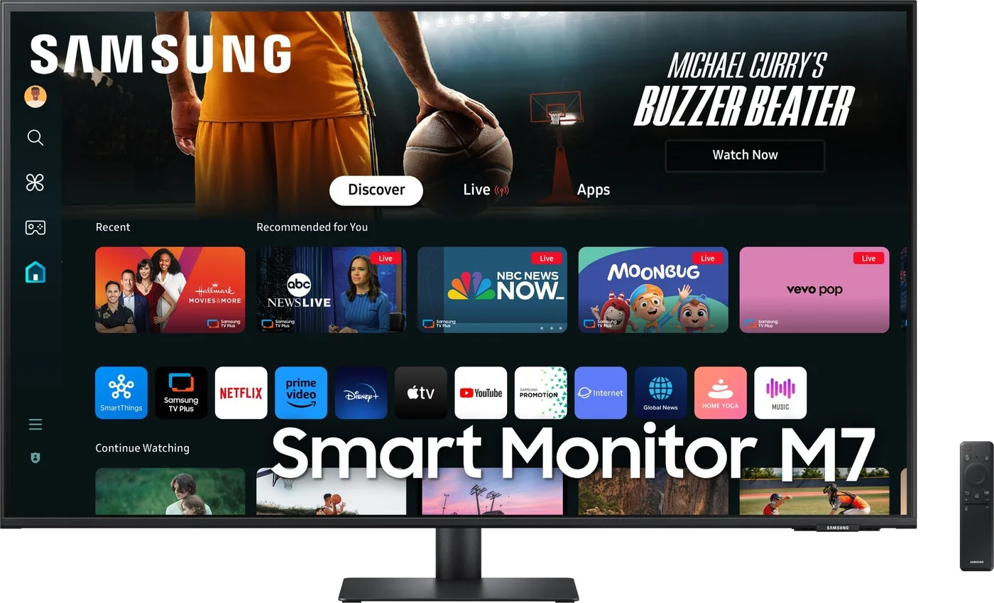 Monitor Samsung Smart M7 (LS43DM702UUXDU)