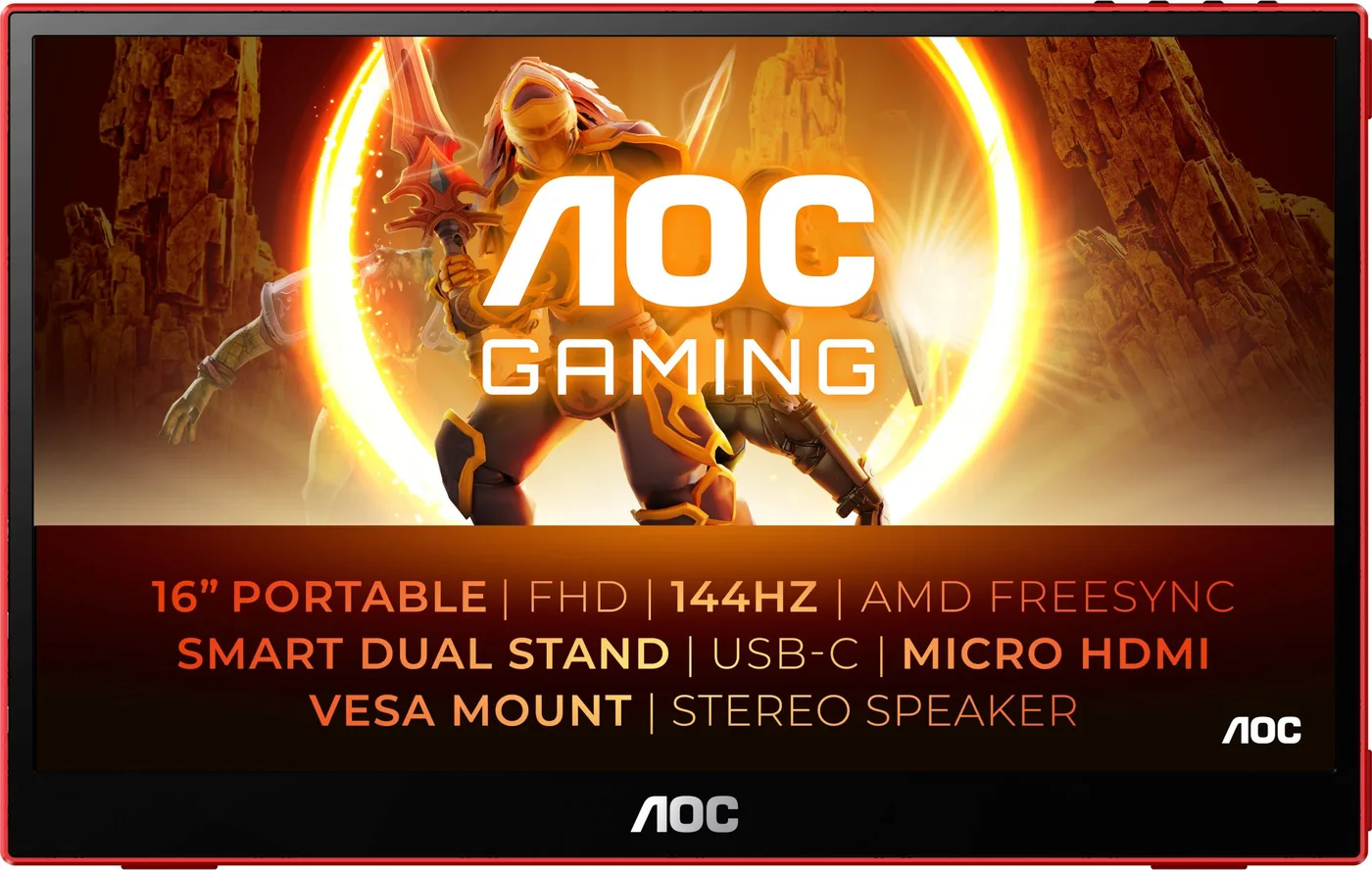 Monitor AOC Przenośny 16G3
