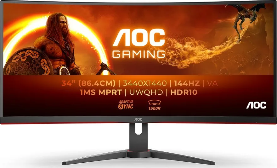 Monitor AOC CU34G2XE/BK