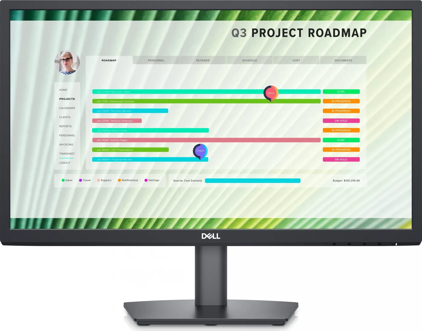 Monitor Dell E2223HV (210-BDRL)