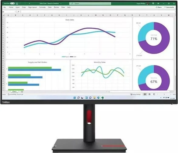Monitor Lenovo ThinkVision T32h-30 (63D3GAT1EU)