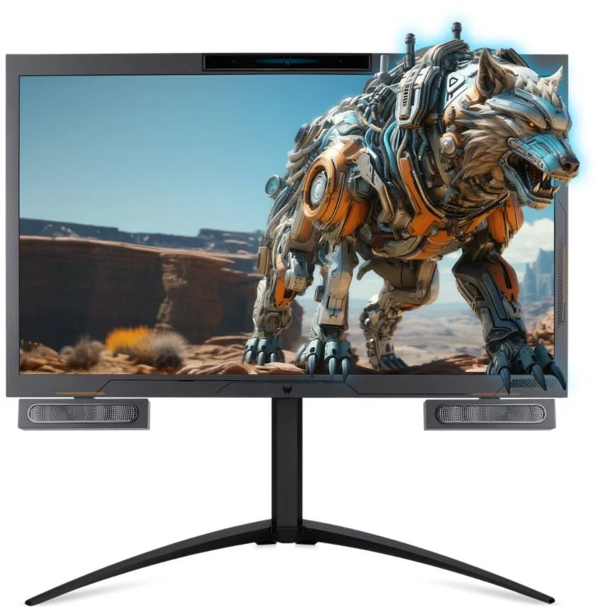 Acer DS2 (PSV27-2) 27 colių UHD erdvinis laboratorijos 3D žaidimų monitorius 68,6 cm (27 col.), 3D AHVA skydelis, 160 Hz, HDMI (