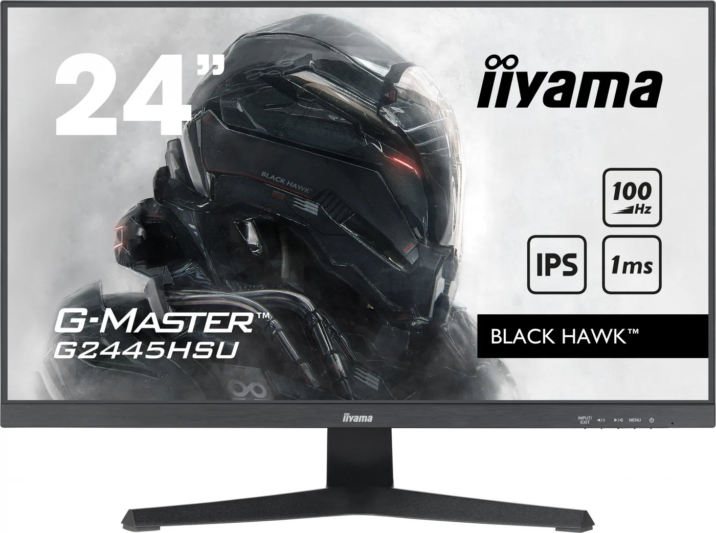 Monitor iiyama G-Master G2445HSU-B1 Black Hawk