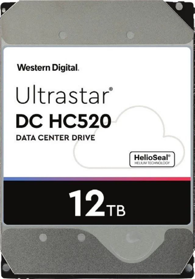 Dysk serwerowy WD Ultrastar DC HC520 12TB 3.5'' SAS-3 (12Gb/s) (0F29532)