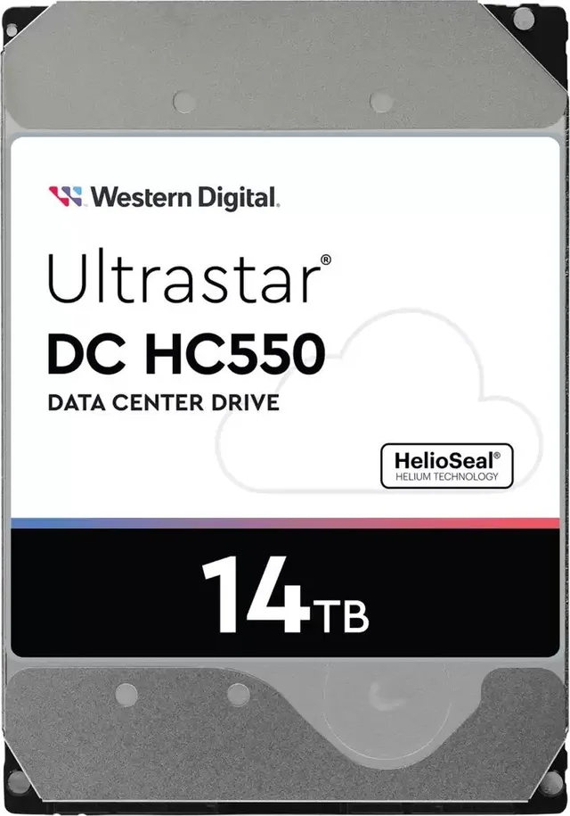 Dysk serwerowy WD DC HC550 14TB 3.5'' SATA III (6 Gb/s) (0F38581)