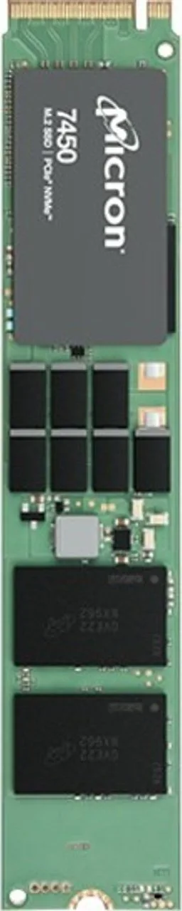 Dysk serwerowy Micron 7450 PRO 960GB PCI-E x4 Gen 4 NVMe (MTFDKBG960TFR-1BC1ZABYYR)