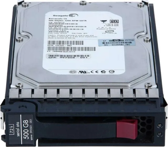 Dysk serwerowy HP 500GB 3.5'' SATA I (1.5 Gb/s)  (395473-B21)