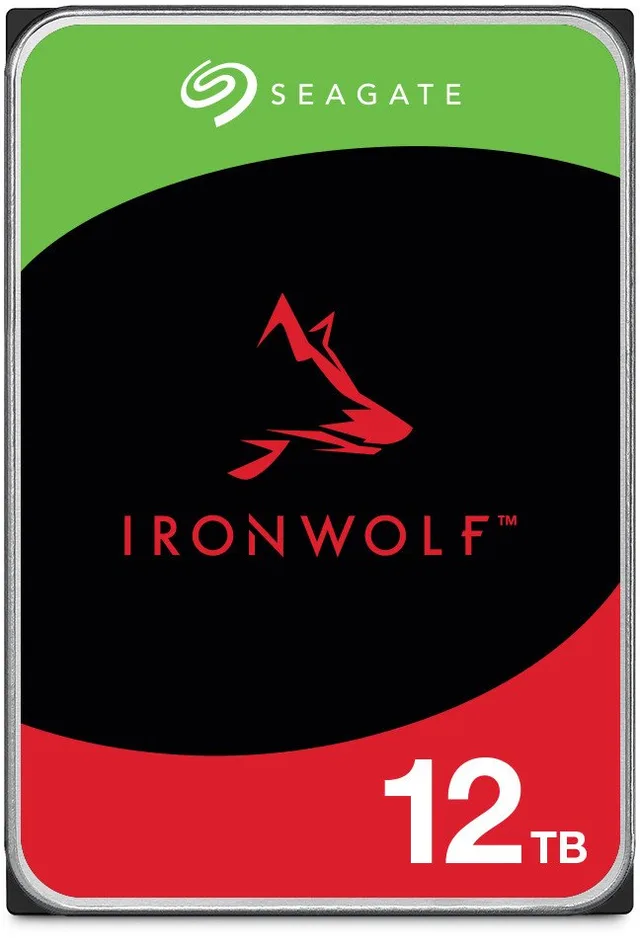 SEAGATE IronWolf 12TB 7200rpm SATA III 8,89cm 3,5Zoll Internal NAS HDD Retail SinglePack