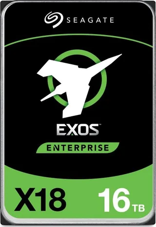 Dysk serwerowy Seagate Exos X18 16TB 3.5'' SATA III (6 Gb/s) (ST16000NM001J)