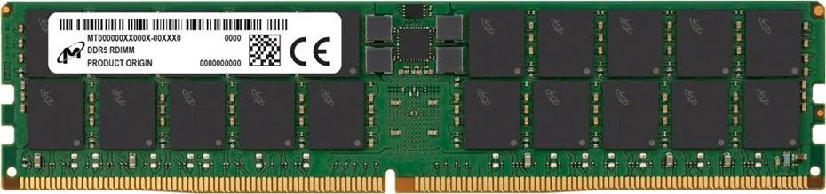 Pamięć serwerowa Crucial Micron - DDR5 - Modul - 64 GB - DIMM 288-PIN - 5600 MHz / PC5-44800 - CL46 - registriert