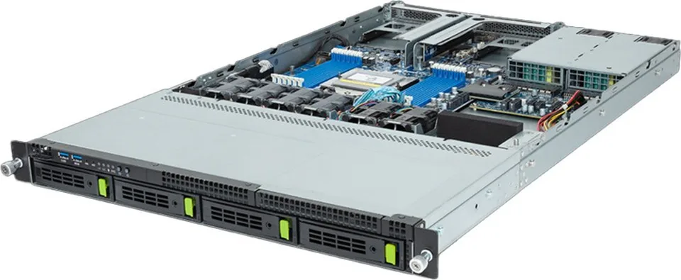 Gigabyte Gigabyte Barebone R163-Z30 (rev. AAB1) 1U Single Sockel SP5 6NR163Z30DR000AAB1