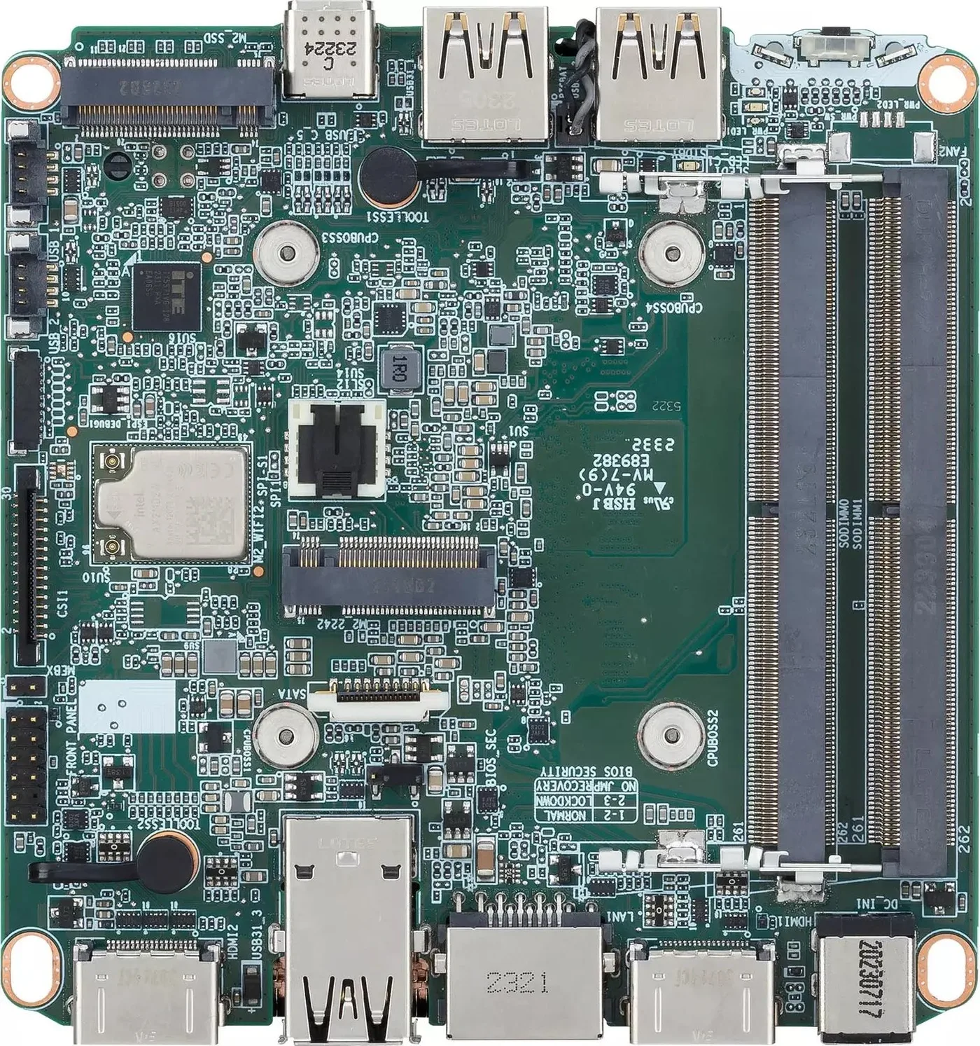 Asus ASUS WNUC14RVBI300000I Intel Core 3 100U Board L5 No Cord