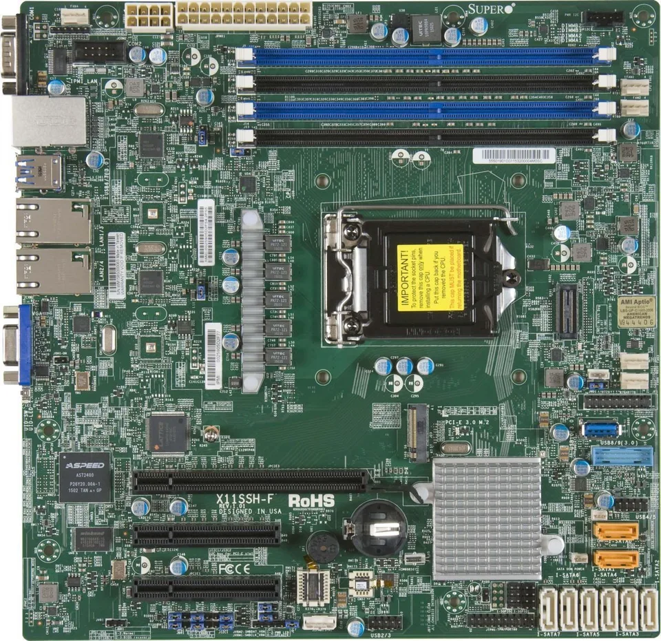SuperMicro X11SSH-F (MBD-X11SSH-F-B)