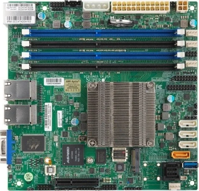 SuperMicro A2SDi-4C-HLN4F (MBD-A2SDI-4C-HLN4F-O)