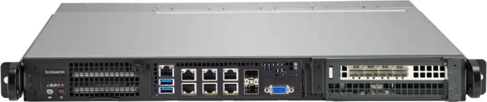 Serwer SuperMicro Supermicro Barebone SuperServer 1U Intel Xeon D-2712T (4C/8T) 1,9 GHz SYS-110D-4C-FRDN8TP