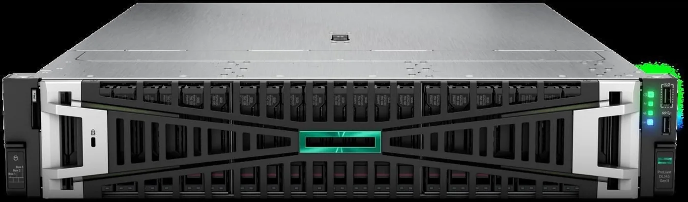 HPE PL DL345g11 AMD Epyc 9115 (2.6G/16C) 2x32G 2x960G 2x1000W MR416i-p 8SFF 4p1G Smart Choice