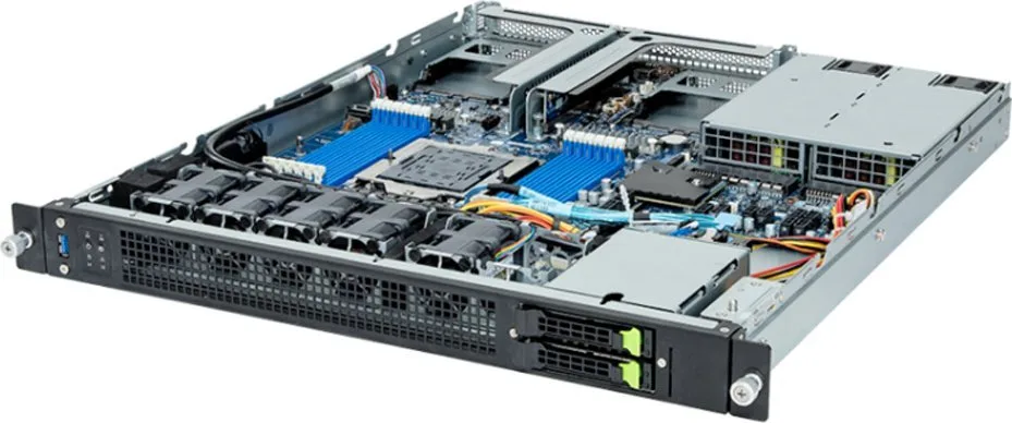 Serwer Gigabyte Gigabyte E163-Z30 (rev. AAB1) Rack Server 1U Single Sockel SP5 E163-Z30-AAB1