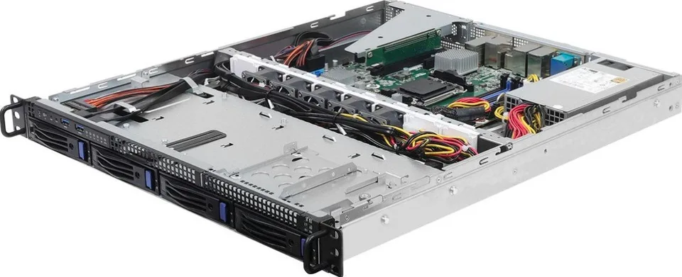 Serwer ASRock ASRock Barebone Server Single Sockel AM5 1U4LW-B650/2L2T